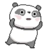 Panda Gemoy Pixel GIF 8