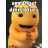 Dino Kuning Nailoong Sticker53 30