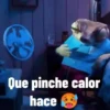 Que pinche calor hace