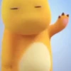 Dino kuning gerak 10