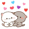 Amor 💖 Peach 🍑 y Goma Cat 🐈‍⬛ 23