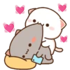 Amor 💖 Peach 🍑 y Goma Cat 🐈‍⬛ 12