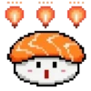 Pixel Emojis Sushi 🍣 5