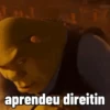 aprendeu direitin
