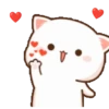 Amor 💖 Peach 🍑 y Goma Cat 🐈‍⬛ 9