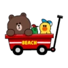 LINE Characters Happy Vacation 8