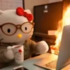 Hello Kitty 🎀 meme 💖 18
