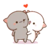 Love peach Mochi cat love  23