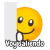 Voy saliendo