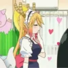Maid Dragon gif 9