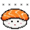 Pixel Emojis Sushi 🍣 17