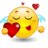 Emoji_lindas bolita amarilla❤️ 30