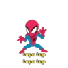 Spiderman funny stickers 6