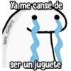 kane_stickers Ya me cansé de ser un juguete