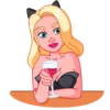 Lady cat 17