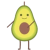 Aguacate Kawaii Animados 27