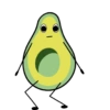 Aguacate Kawaii Animados 7
