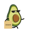 Aguacate Kawaii Animados 6