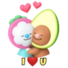 Aguacate Kawaii Animados 24