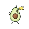 Aguacate Kawaii Animados 13
