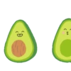 Aguacate Kawaii Animados 22