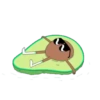 Aguacate Kawaii Animados 29
