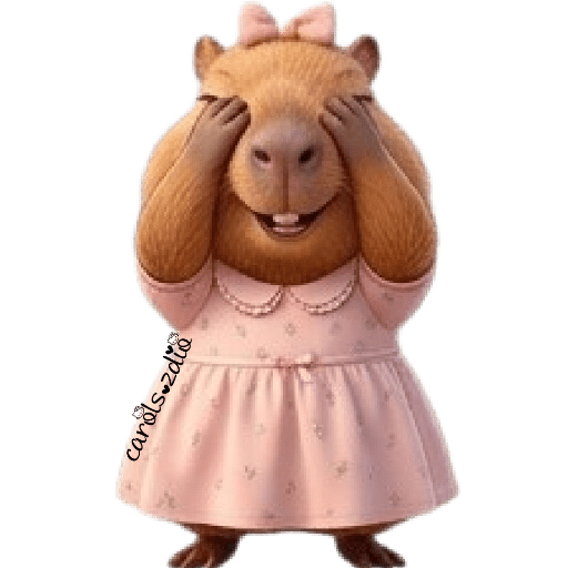 Capibara 🦫 coquette 🎀 5