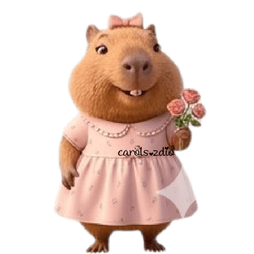 Capibara 🦫 coquette 🎀 10