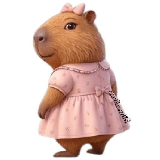 Capibara 🦫 coquette 🎀 12