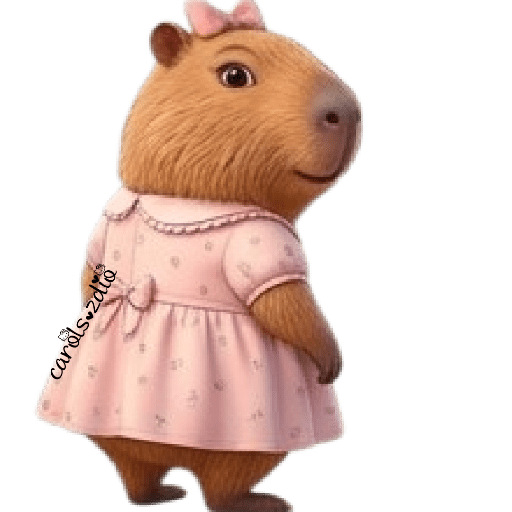 Capibara 🦫 coquette 🎀 13