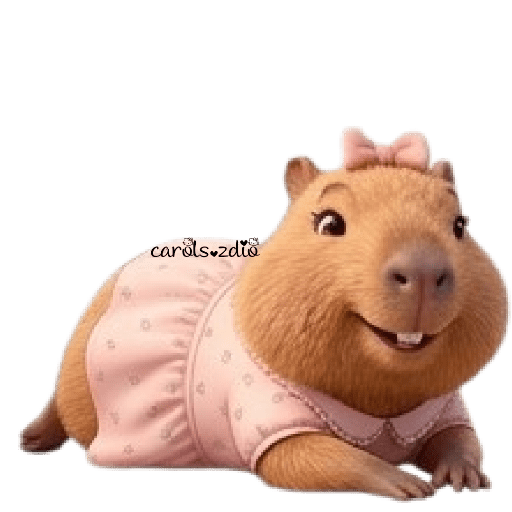 Capibara 🦫 coquette 🎀 6