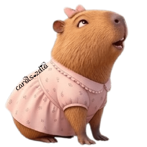 Capibara 🦫 coquette 🎀 4