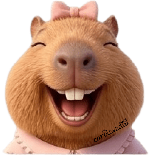Capibara 🦫 coquette 🎀 9