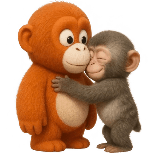 🧡 Monitos muy Monos 🐵🐒🧡 4