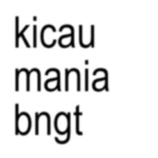 Kicau mania teks anomali  1