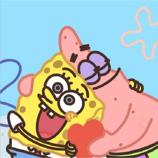 Abraço do Bob Esponja