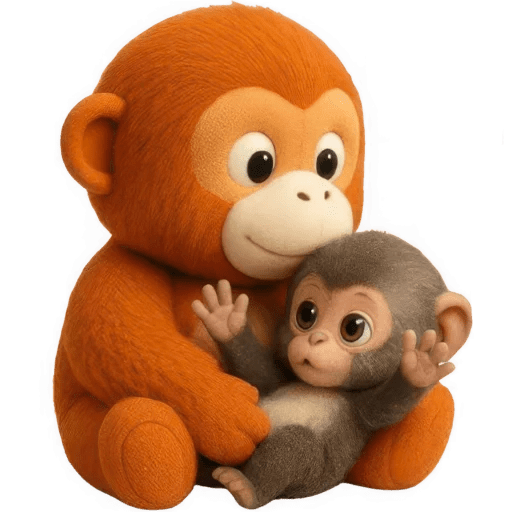 🧡 Monitos muy Monos 🐵🐒🧡 14