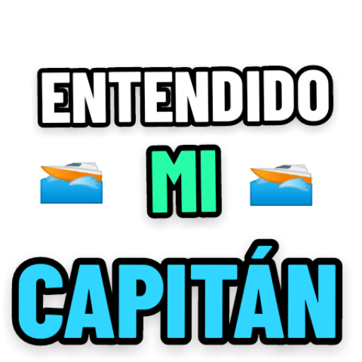 ENTENDIDO MI CAPITÁN