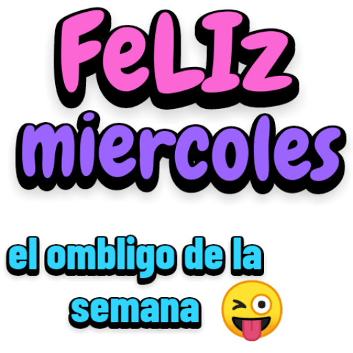 FeLIz miercoles el ombligo de la semana