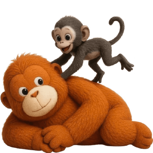 🧡 Monitos muy Monos 🐵🐒🧡 8