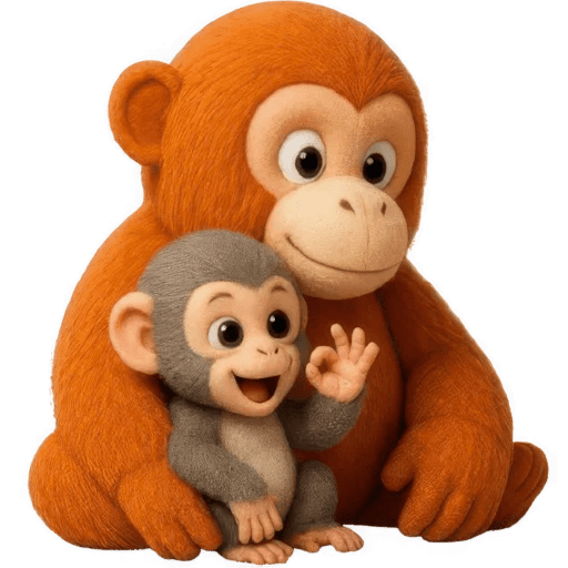 🧡 Monitos muy Monos 🐵🐒🧡 9