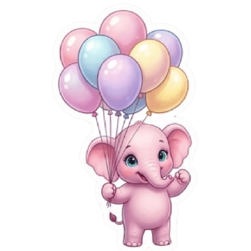 Cute Pink Elephant💓✨ 10