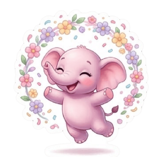 Cute Pink Elephant💓✨ 7