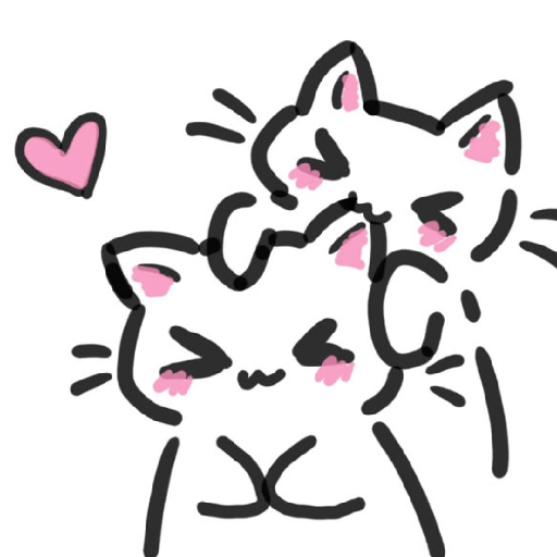 Gatos se abraçando