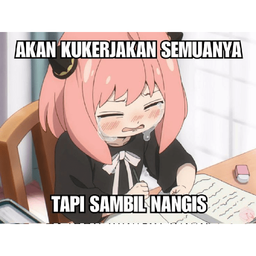Stiker Anya  5