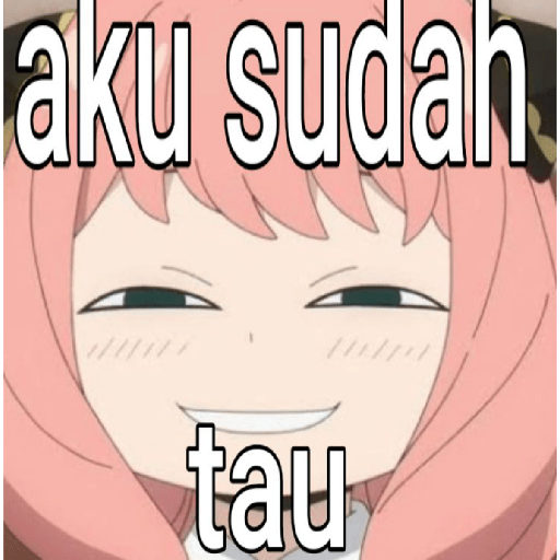 Stiker Anya  2
