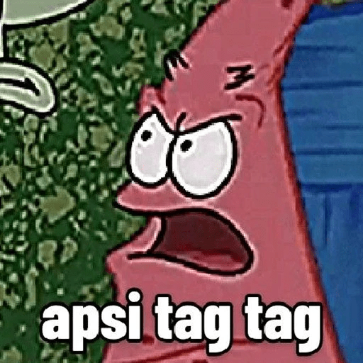 Patrick ngegas emosi ✴️ 2