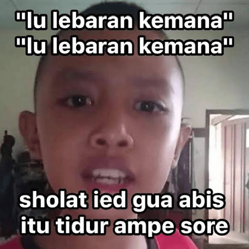 Meme lebaran hari raya 3