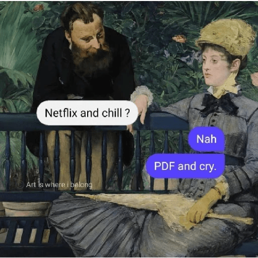 Studying memes 9