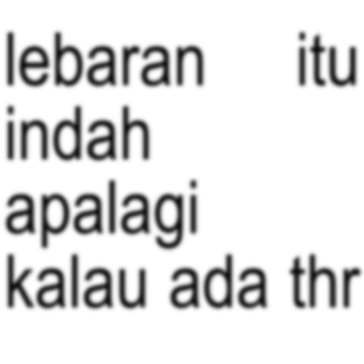 Kata-kata Random (Lebaran) #6 7